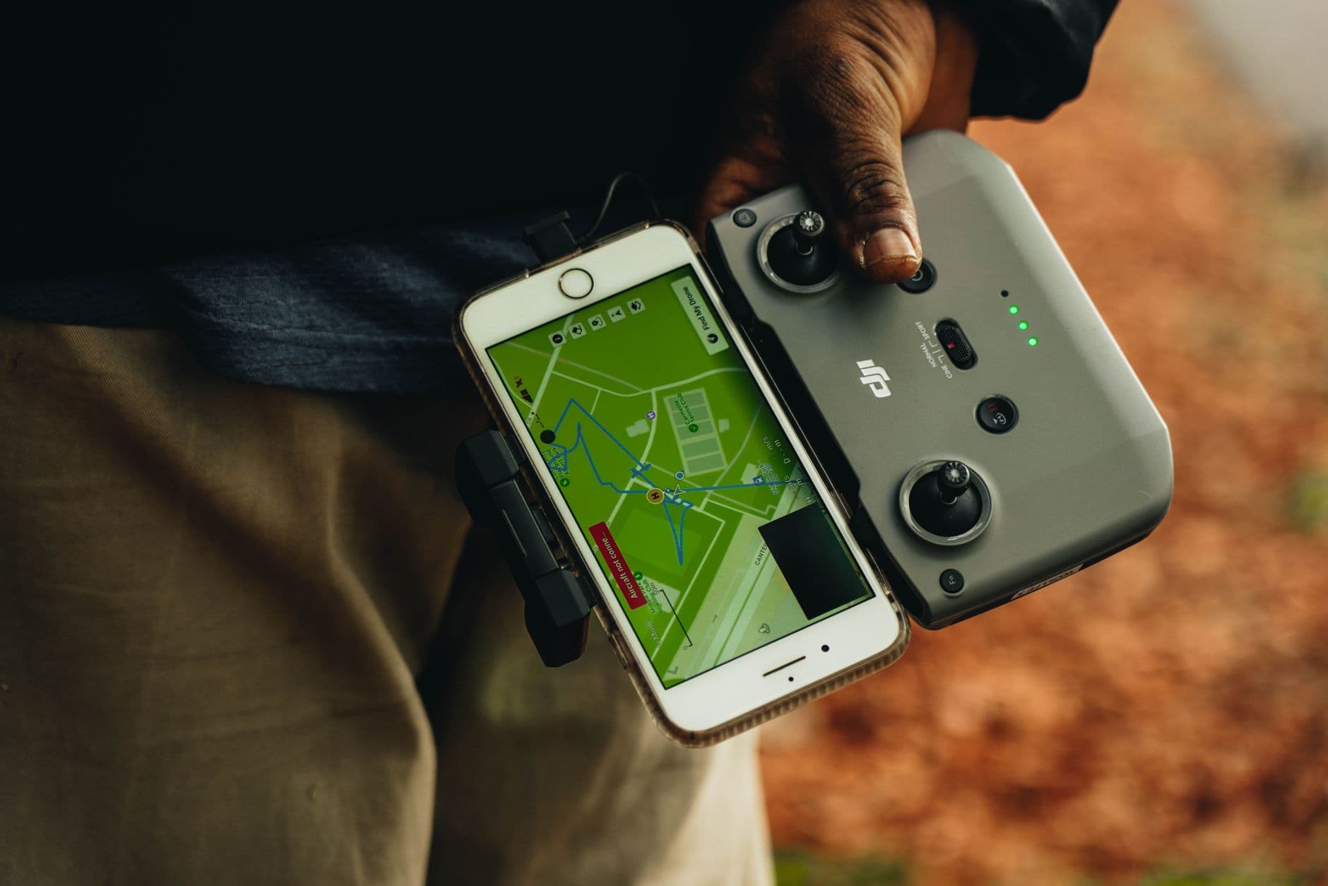 El servicio de GPS para el transporte terrestre